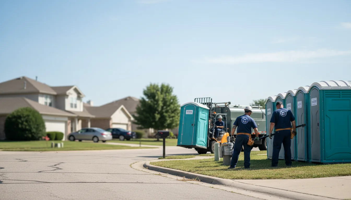 Porta Potty Rental in Naperville, IL near me